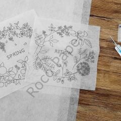 Roco Paper Karbon Grafit Transfer Kağıdı Beyaz - 21*31 cm - 100'lü