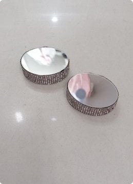 Oval taşlı yüzük yükselticisi(6*4,5cm)