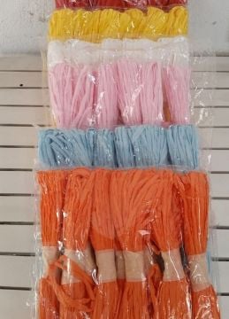 Renkli Kağıt İplik
