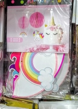 Unicorn 2 li sarkıt süs