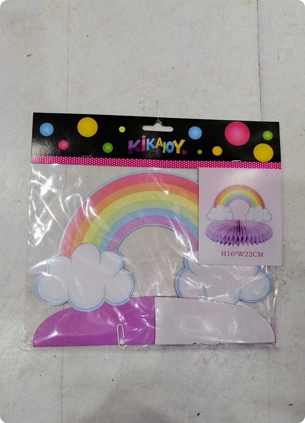 Unicorn Gökkuşağı dekoratif süs