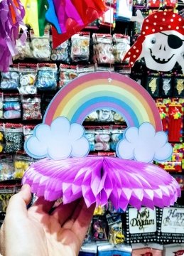 Unicorn Gökkuşağı dekoratif süs