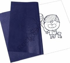 Roco Paper Karbon Grafit Transfer Kağıdı Mavi - 30*42 cm - 2'li