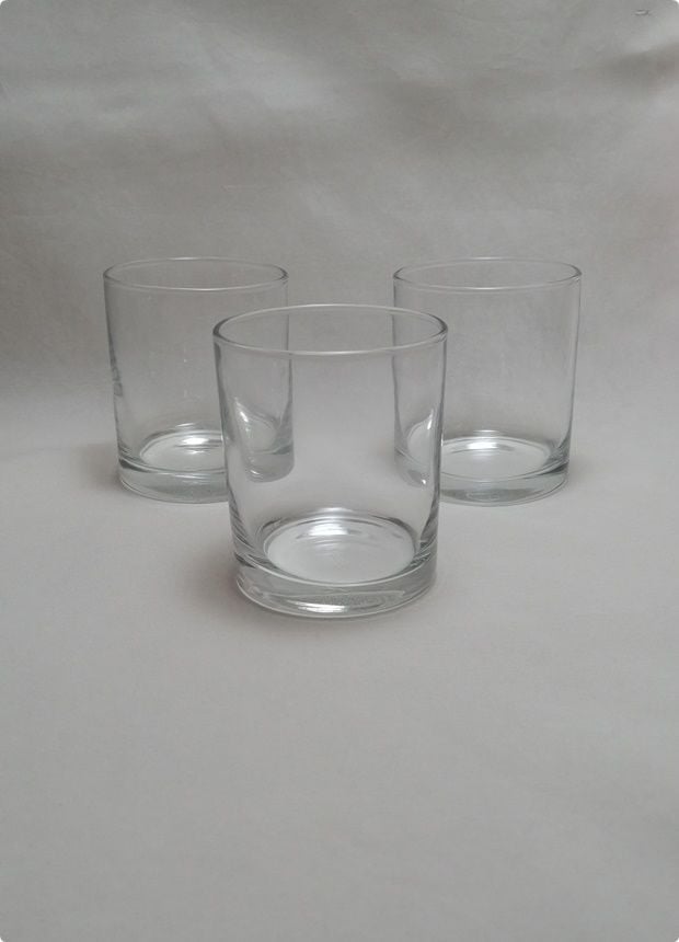 Büyük Boy Cam Mum Bardağı ( Boş Bardak 405 )