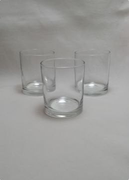 Büyük Boy Cam Mum Bardağı ( Boş Bardak 405 )