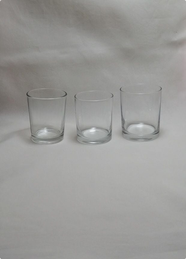 Büyük Boy Cam Mum Bardağı ( Boş Bardak 405 )