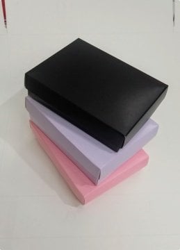 30 Lu (12x9x3 Cm) Süngerli Karton Takı Kutuları Beyaz - 30 Adet / Paket