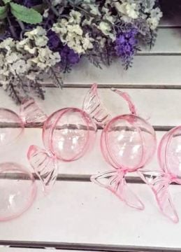 12 Li Pvc Kulaklı mika top şekerlik