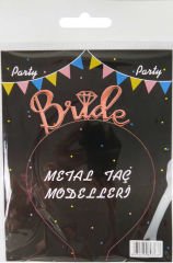 TAÇ METAL BRIDE PIRLANTALI ROSE GOLD PK:1 KL:250