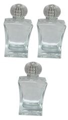 Dikdörtgen Cam Şişe tane ile