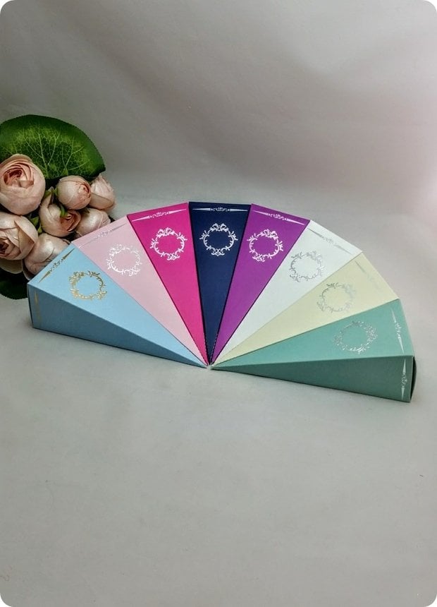 25 Li Karton Üçgen Mevlüt Şekeri Külahı