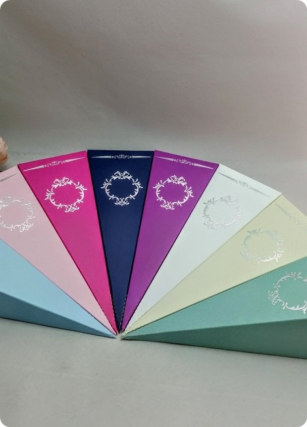 25 Li Karton Üçgen Mevlüt Şekeri Külahı