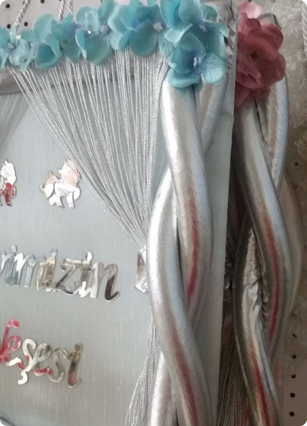 Evimizin neşesi burgulu kapı süsü