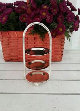 Metal mini cupcake standı