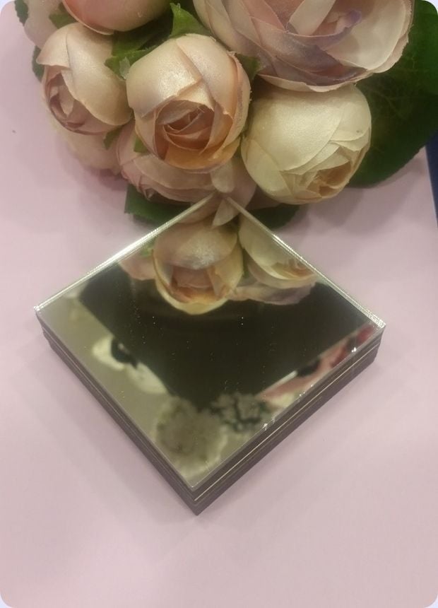 Kare Yüzük Yükselteç (2 Adet Takım)(Yükseltici) Pleksi Akrilik Ayna (kampanyalı)