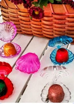 İstiridye pvc şeker kutusu