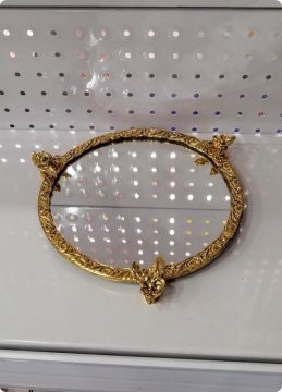 KÜÇÜK Döküm YUVARLAK Çiçekli Yüzük tepsi