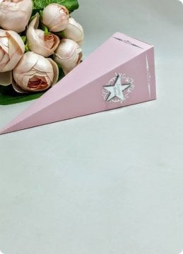 25 Li Karton Üçgen Sünnet Mevlüt Şekeri Külahı
