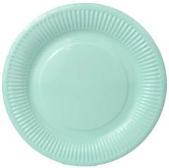 TABAK KARTON MAKARON SU YEŞİLİ 23 CM PK:8 KL:300
