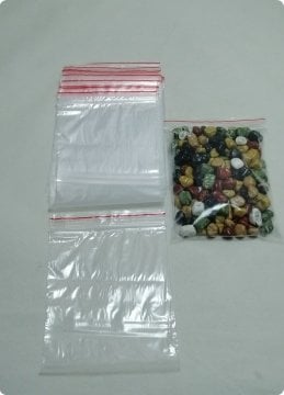 Kilitli Şeffaf poşet