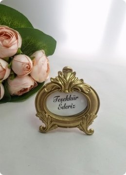 10 lu Çelenk Polyester Çerçeve