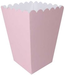 MISIR CİPS KUTUSU KARTON MAKARON PEMBE PK:8 KL:300