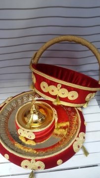 Kına Tepsisi & Sepet Kına Set