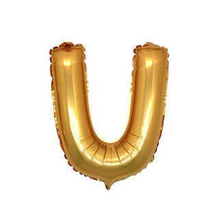 FOLYO BALON HARF U ALTIN 16 INC(40CM) PK:1 KL:500