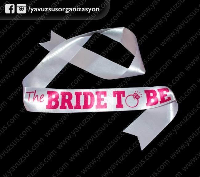 The Bride to be Saten kuşak FUSYA