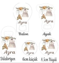 Kız Elbise Dekorlu Açacak