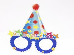 Happy Birthday Doğum Günü Karton Gözlük 6 Adet
