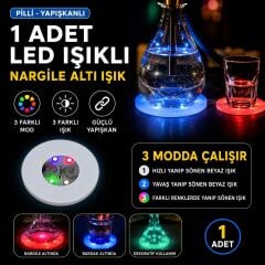 RGB LED Nargile Altı Işık 1 Adet