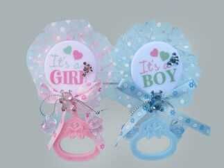 ÇINGIRAK SÜSLÜ PLASTİK PEMBE P10-600