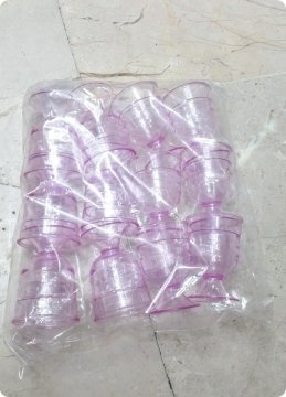 12 Li Mika Renkli Şerbet / Lohusa Mini Bardak/Bardağı