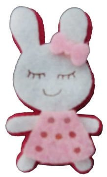 KEÇE TAVŞAN PEMBE P50-100