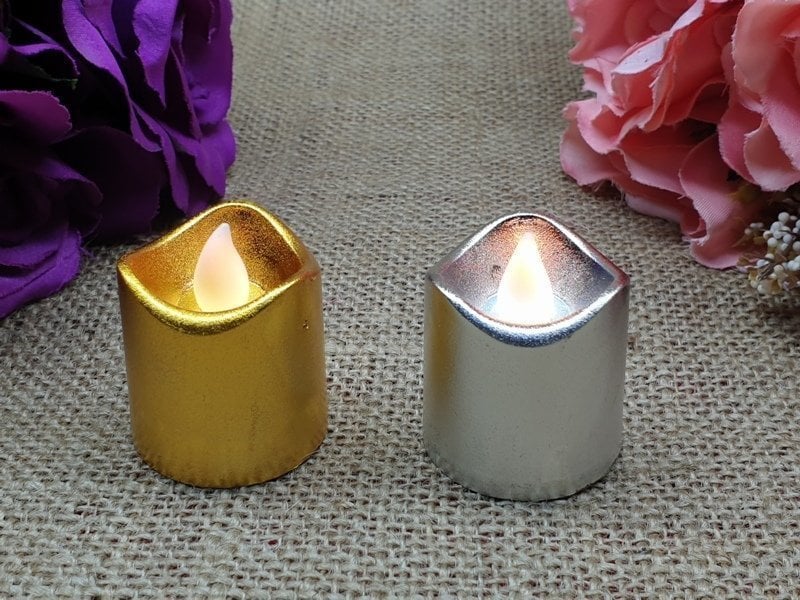 Led ışıklı mum (4cm)
