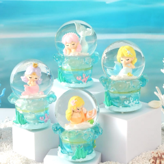 Mini Kar Küresi Deniz Kızı MZ-45-12