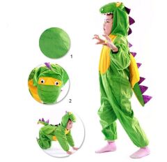 Çocuk Dinazor Kostümü 2-3 Yaş 80 cm