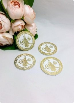 Dekoratif Osmanlı Tuğra (PVC)