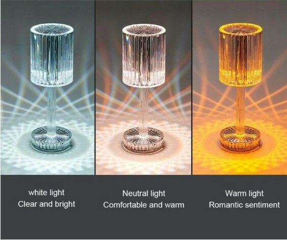Yıldız Desenli Led Masa Lambası