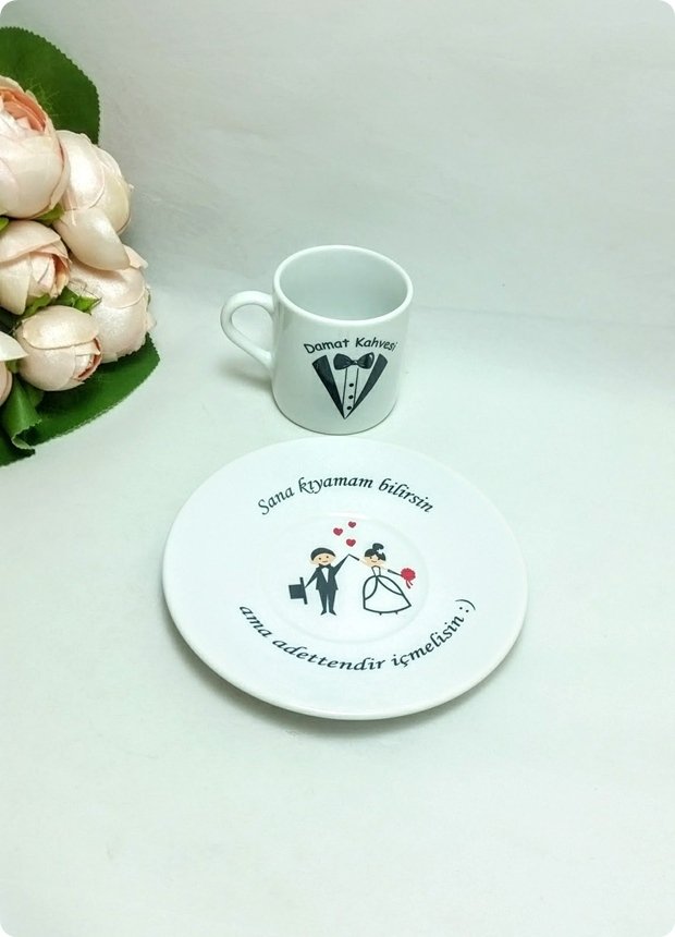 Modern Damat Kahve Fincanı