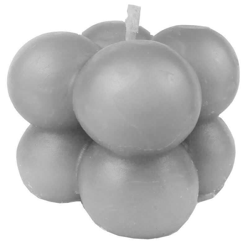 MUM BUBBLE MAKARON GRİ 3,5X3,5 CM PK:25 KL:500