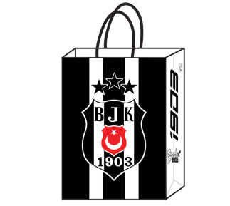 KAĞIT PARTİ ÇANTASI BEŞİKTAŞ (18*24 CM) PK:12