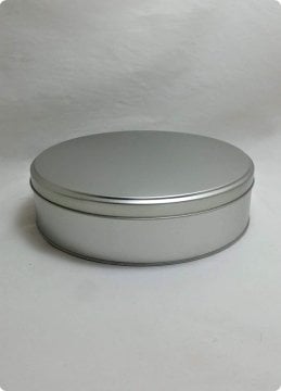 Yuvarlak teneke çikolata madlen hediyelik kutu