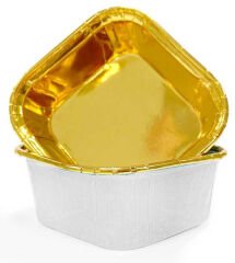 KAP KEK KAPSÜLÜ KARTON METALİZE KARE BEYAZ PK:25