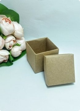 6X6X6 Cm Küp Karton Kutu (Demonte)
