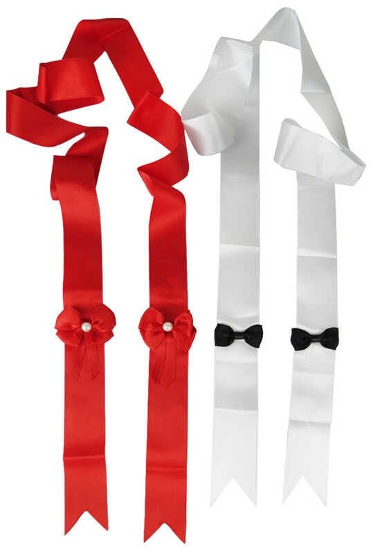 KUŞAK KURDELASI GELİN ve DAMAT SET PK:2 MT KL:200