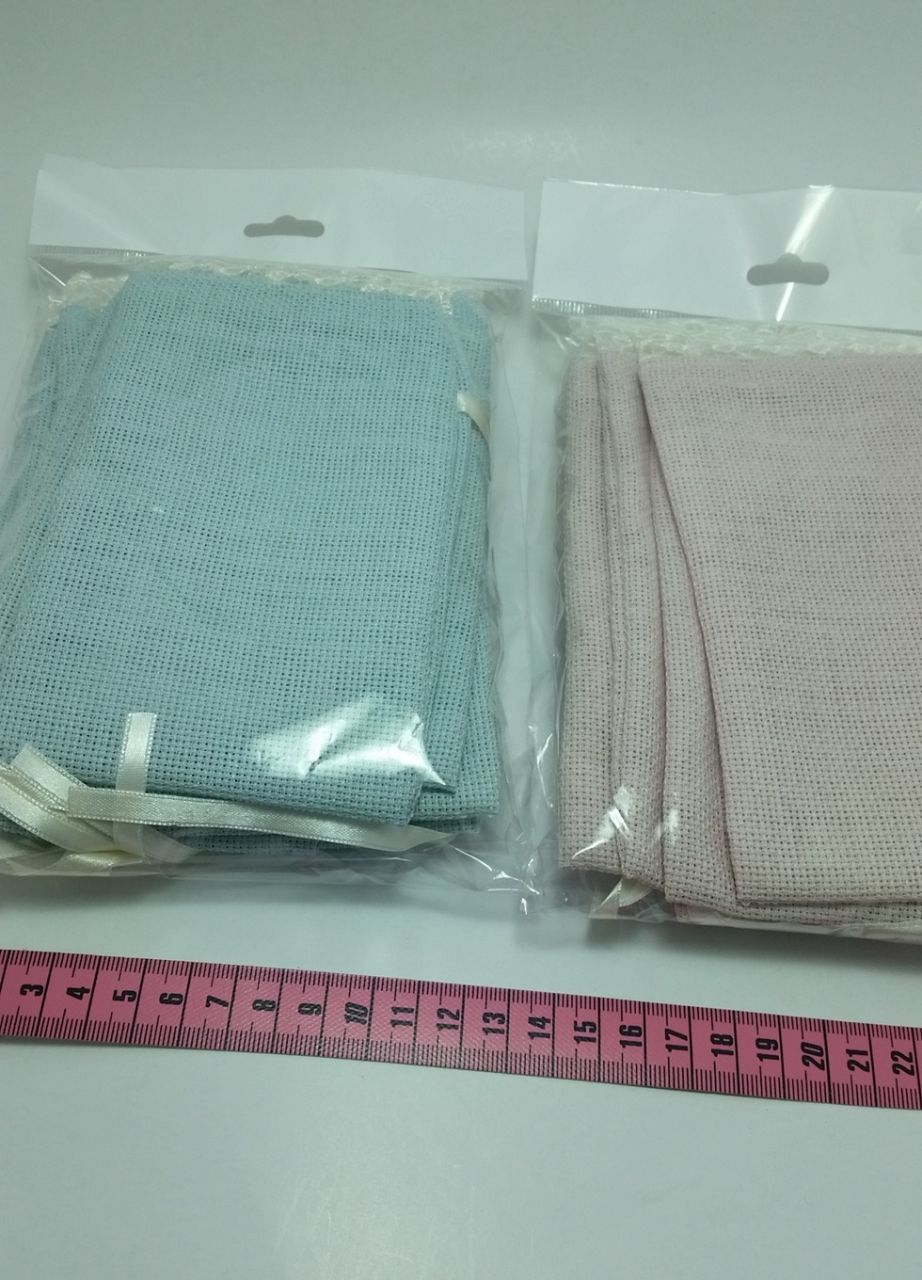 Ağzı dantelli Renkli Etamin Çuval  Kese