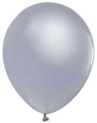 BALON METALİK 12 İNC (JOJO BALLOONS) GÜMÜŞ PK:100