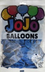 BALON METALİK 12 İNC (JOJO BALLOONS)LACİVERT PK100